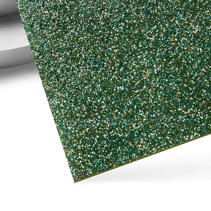 1/8" Glitter Opaque Glossy Acrylic Sheet Plexiglass (3pcs)