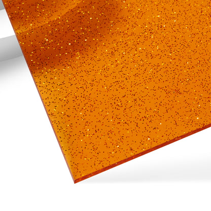 1/8" Glitter Translucent Glossy Acrylic Sheet Plexiglass (3pcs)