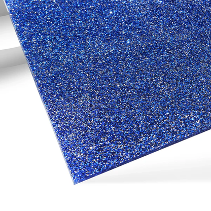 1/8" Glitter Opaque Glossy Acrylic Sheet Plexiglass (3pcs)