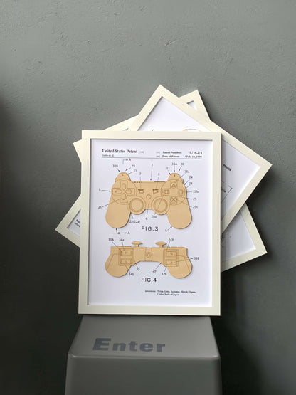 Decorative Painting - Video Game Controller